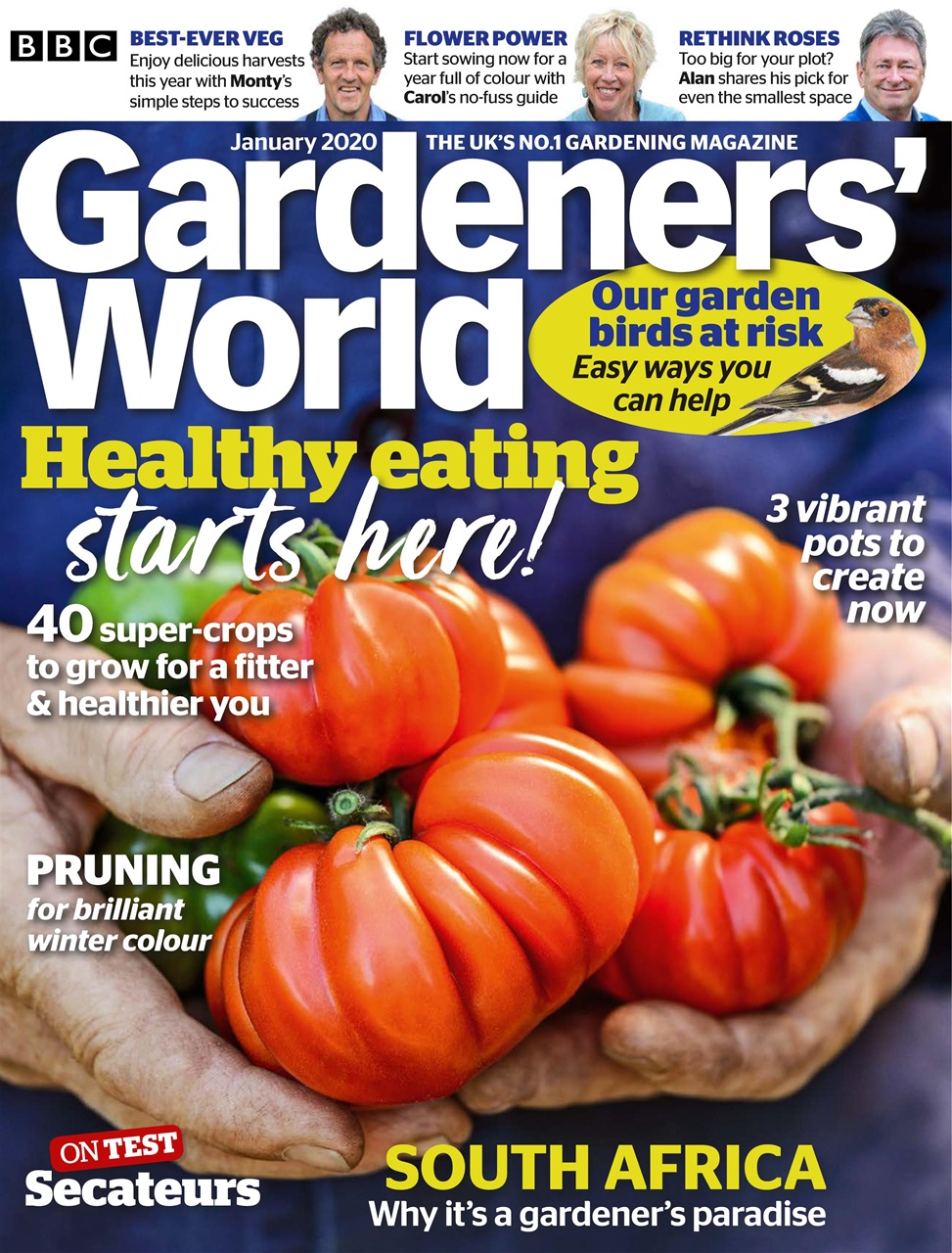 BBC Gardeners’ World Magazine Preview Pages