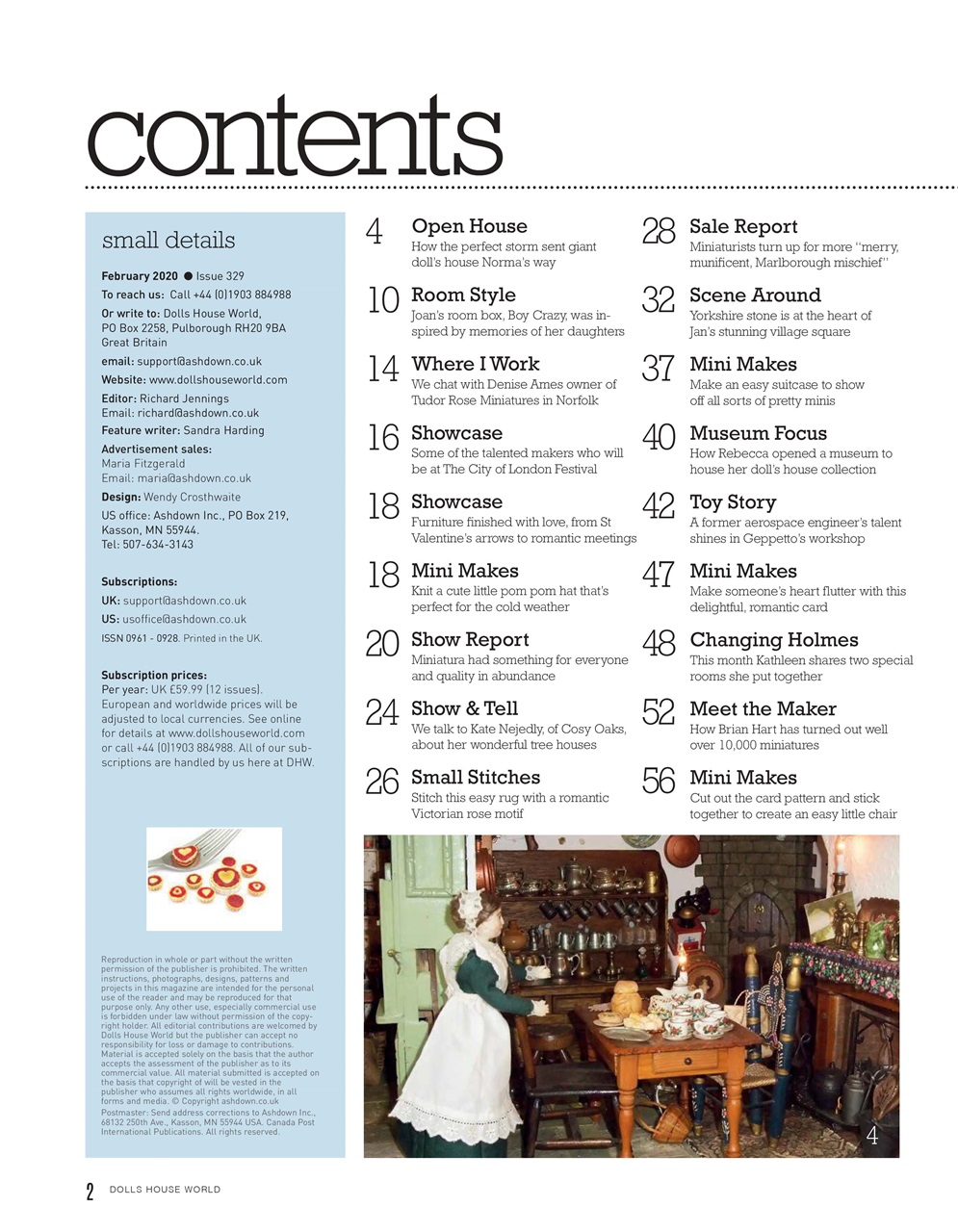 Dolls House World Preview Pages