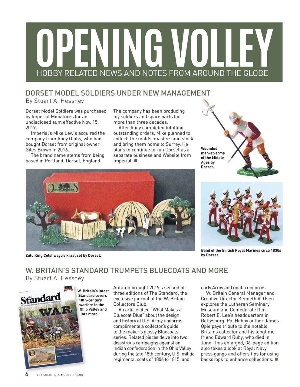 Toy Soldier & Model Figure Preview Pages