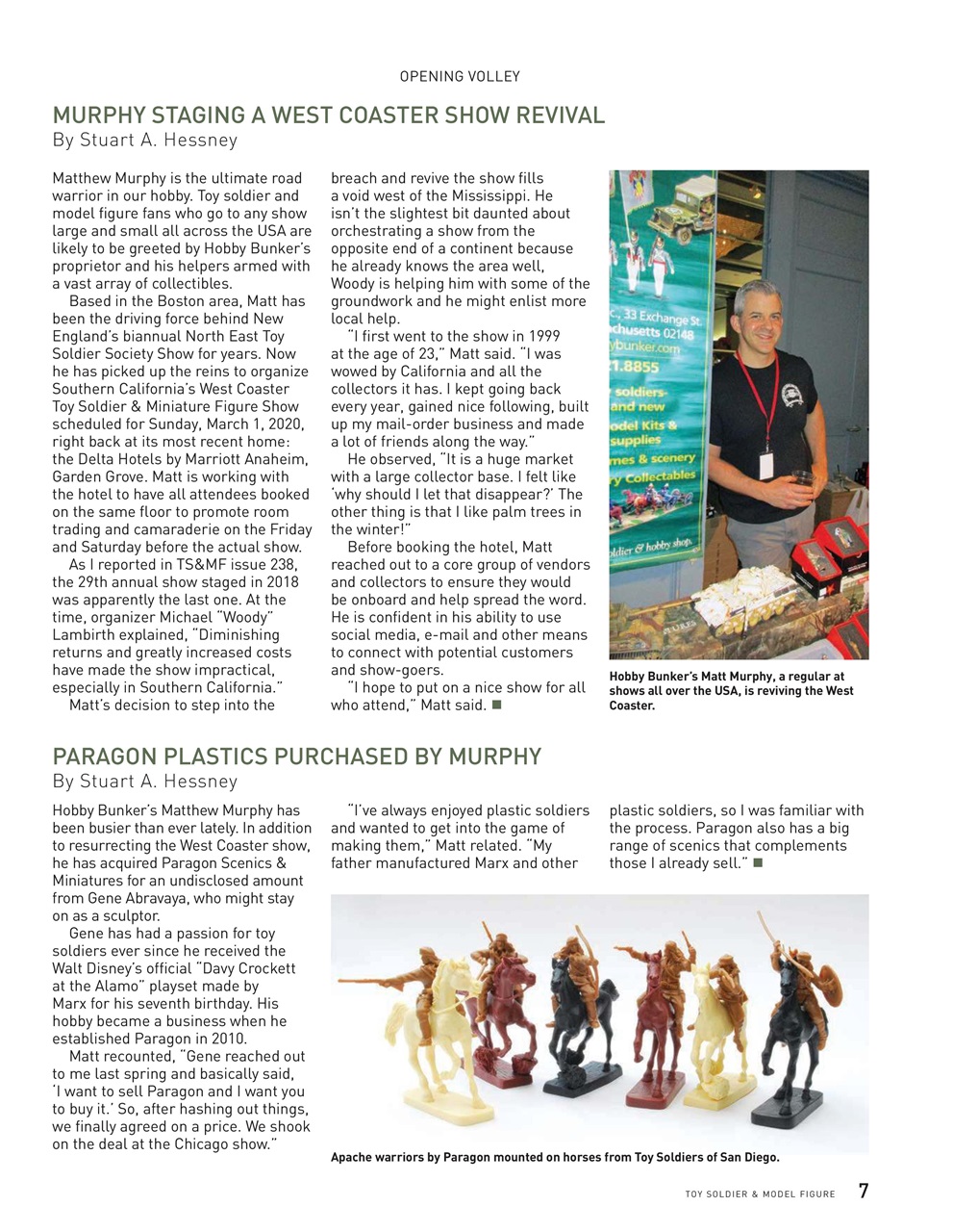 Toy Soldier & Model Figure Preview Pages