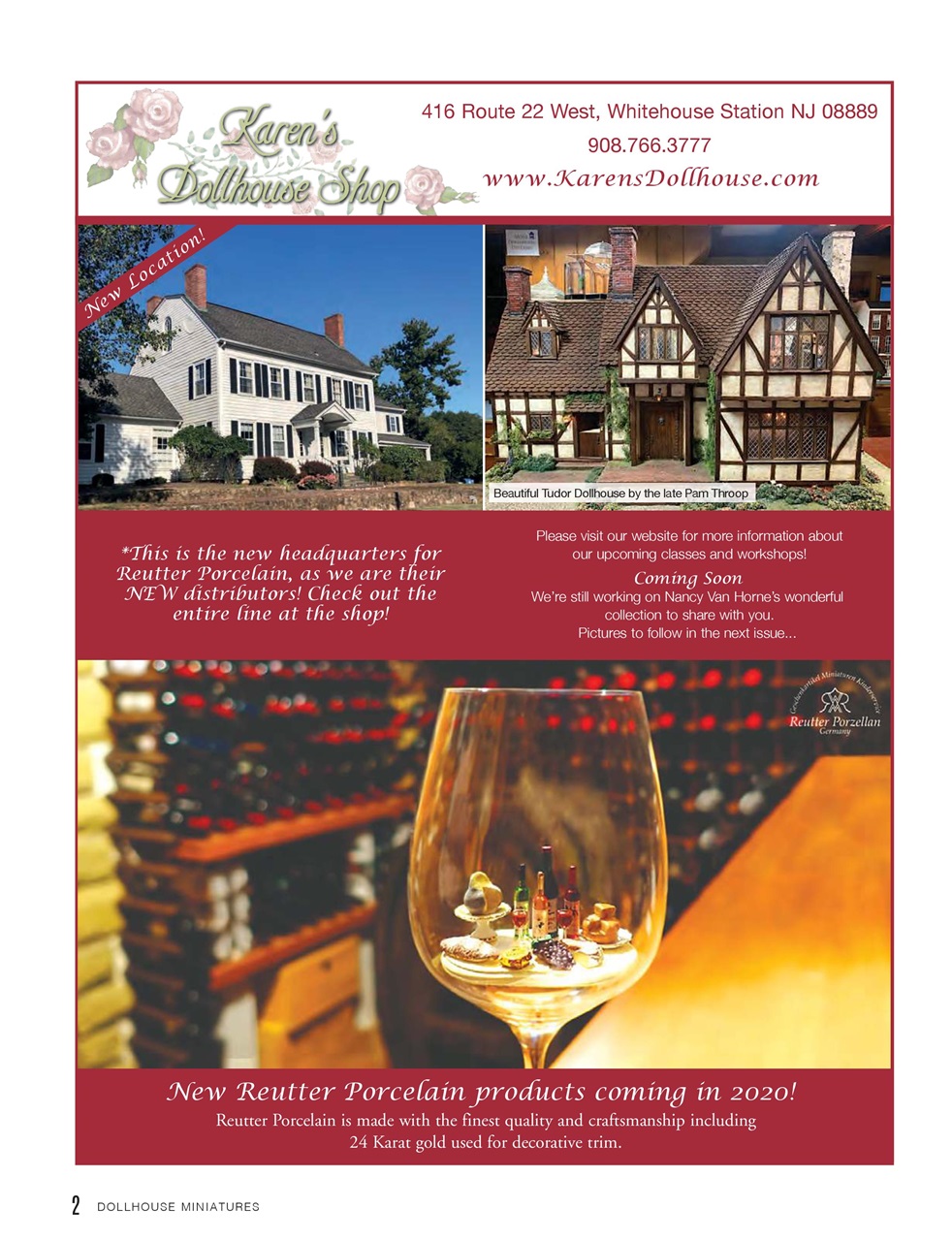 Dollhouse Miniatures Preview Pages