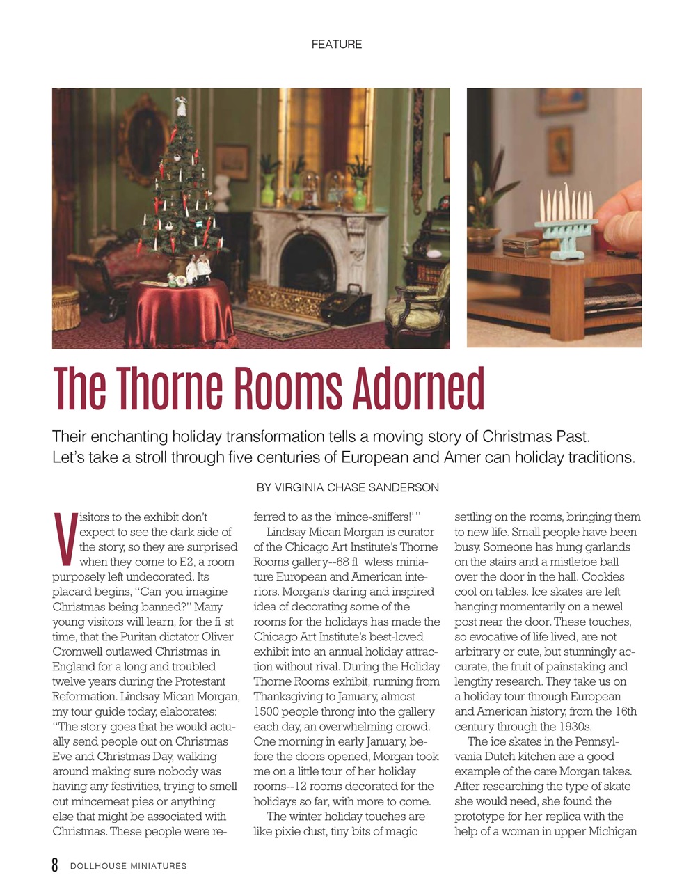 Dollhouse Miniatures Preview Pages