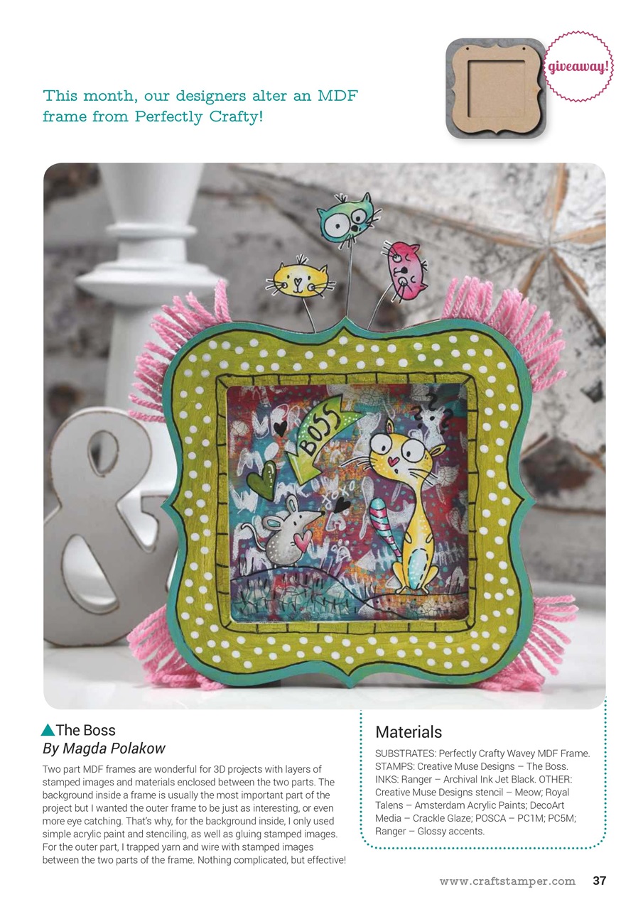 Craft Stamper Preview Pages