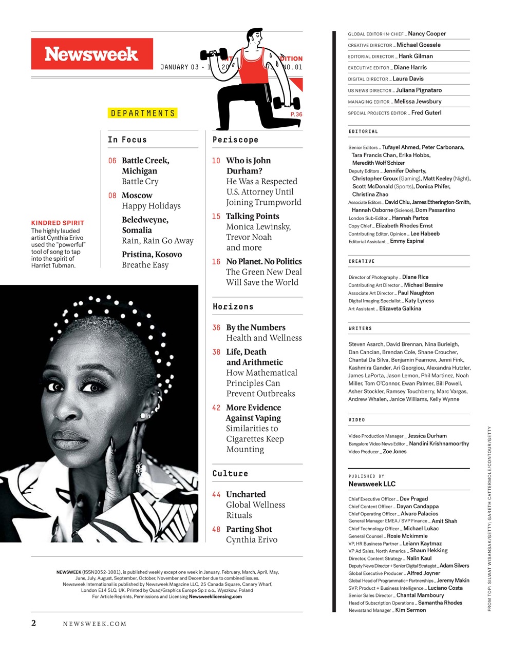 Newsweek International Preview Pages