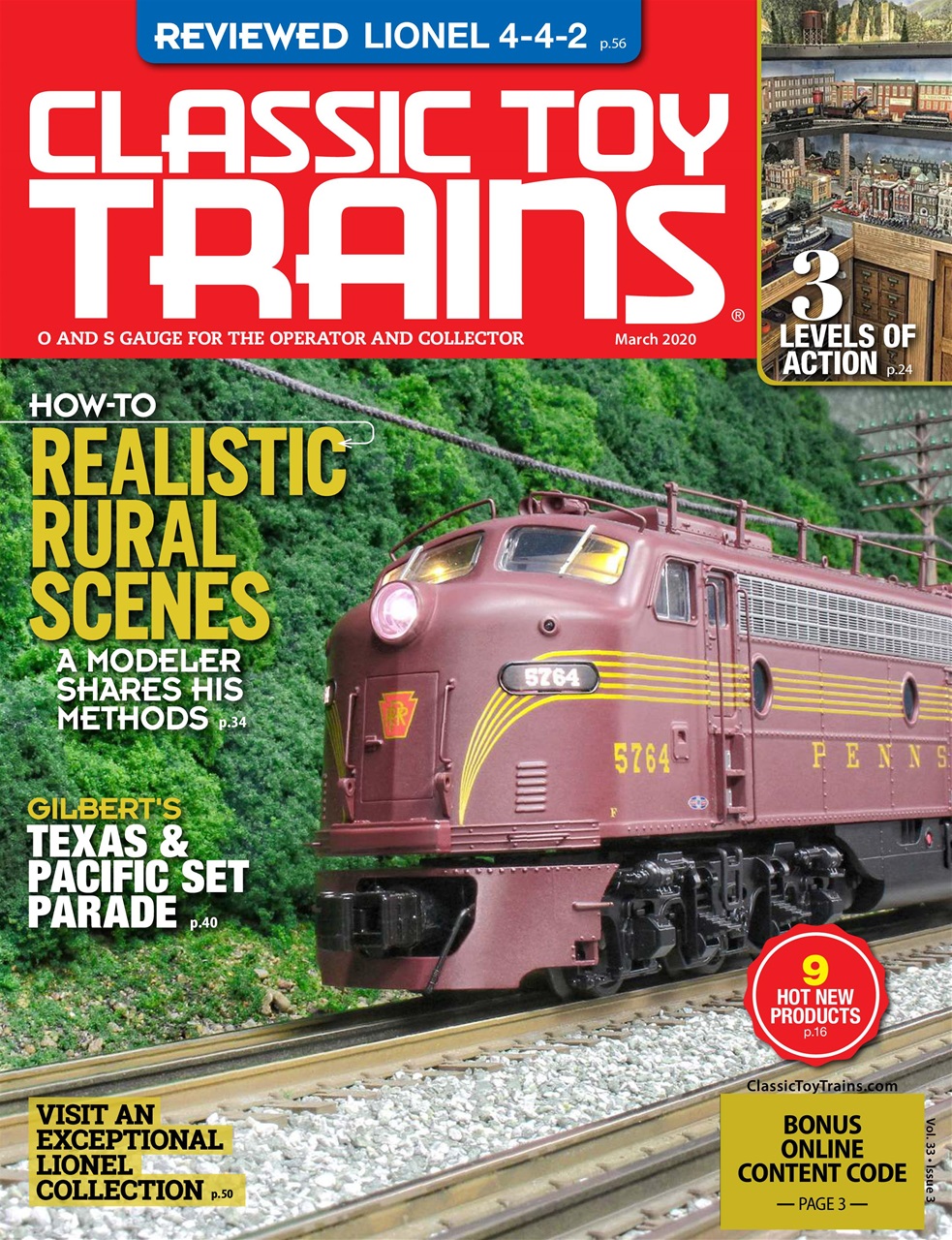 Classic Toy Trains Preview Pages