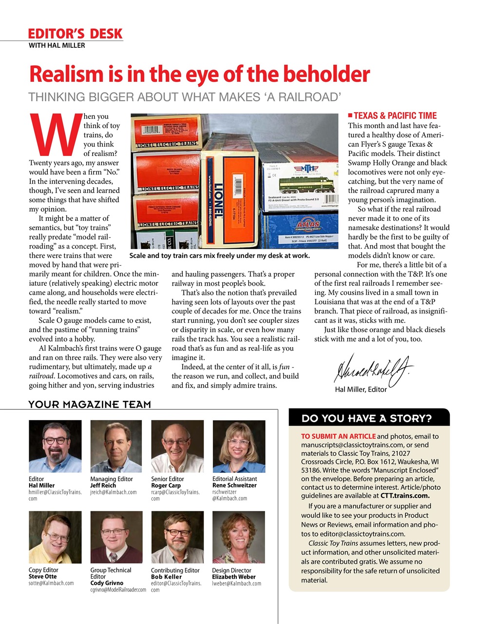 Classic Toy Trains Preview Pages