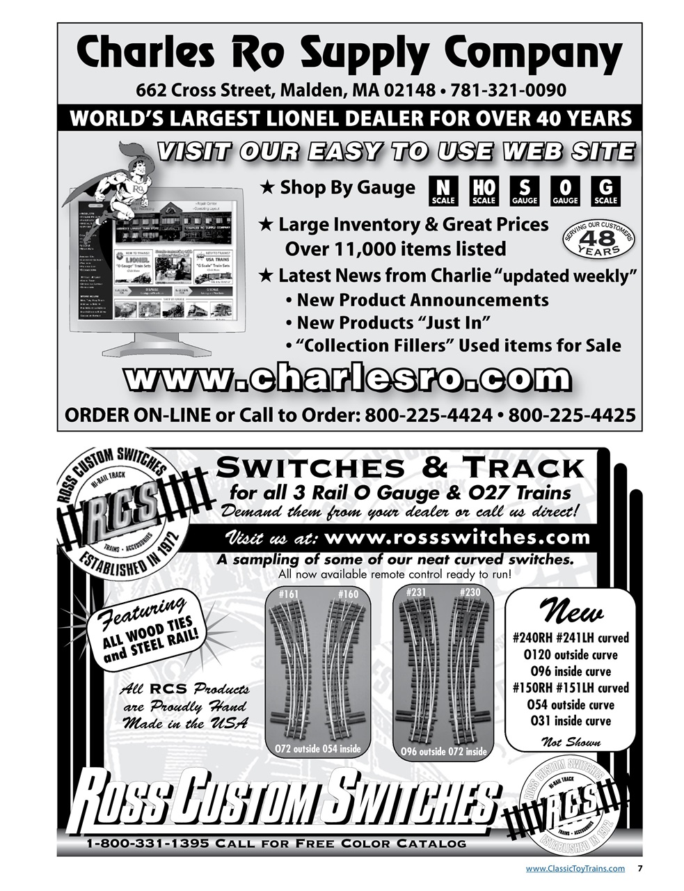 Classic Toy Trains Preview Pages