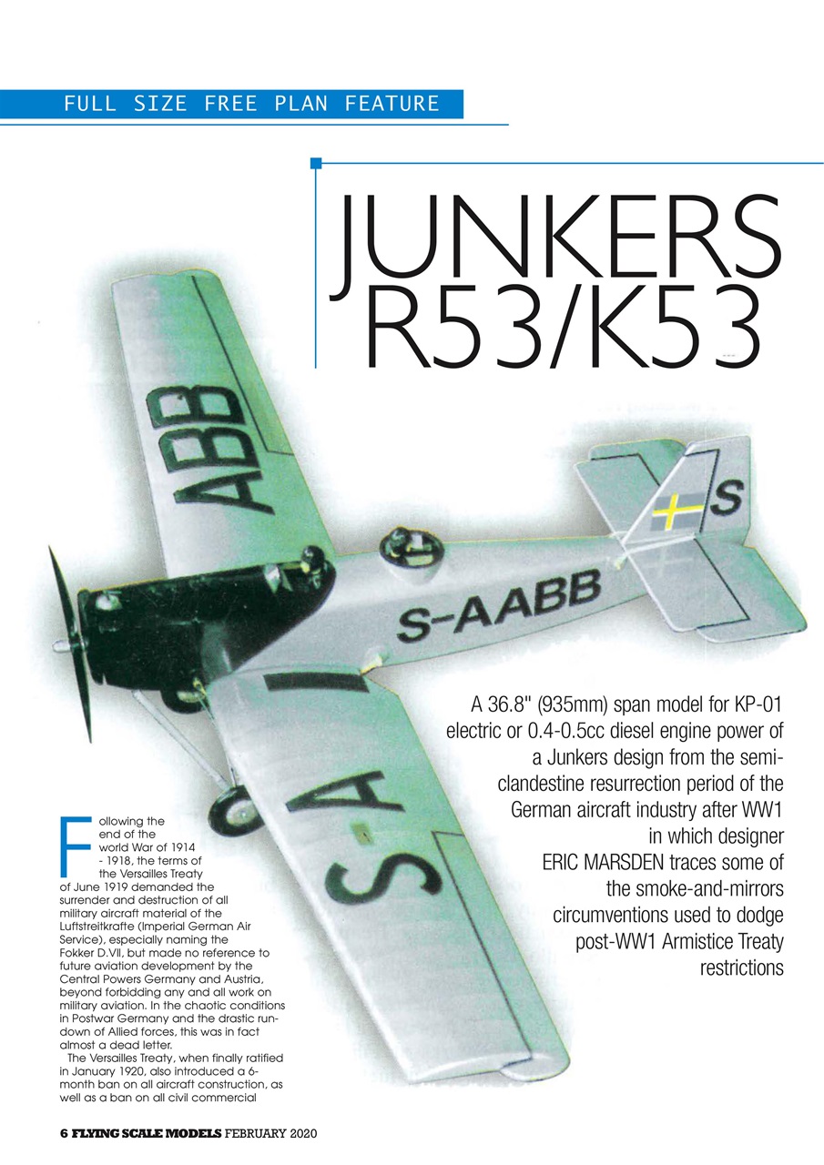 Flying Scale Models Preview Pages