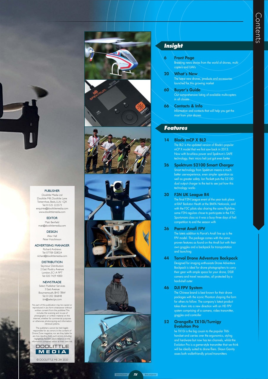 Radio Control DroneZone Preview Pages