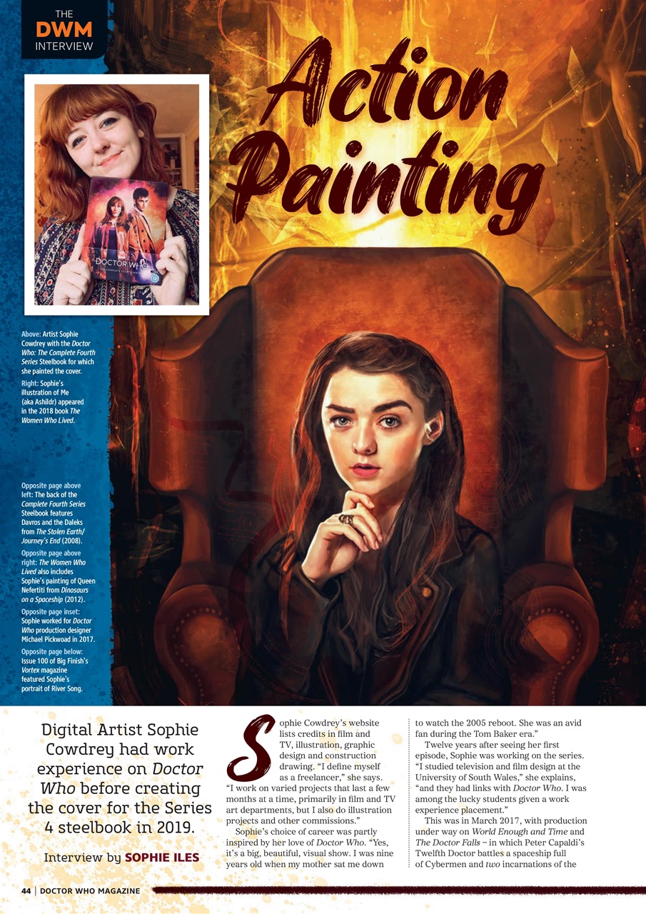 Doctor Who Magazine Preview Pages