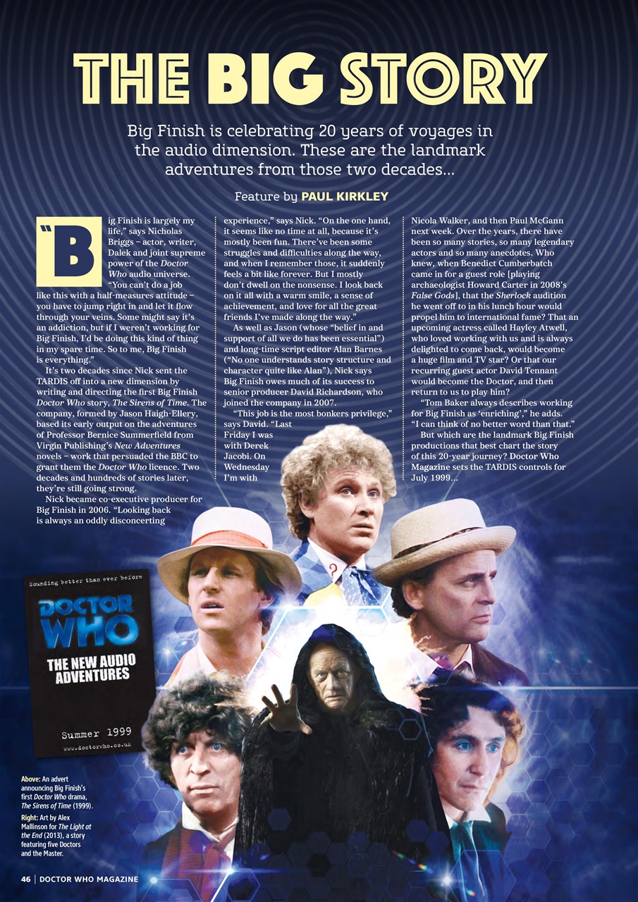 Doctor Who Magazine Preview Pages