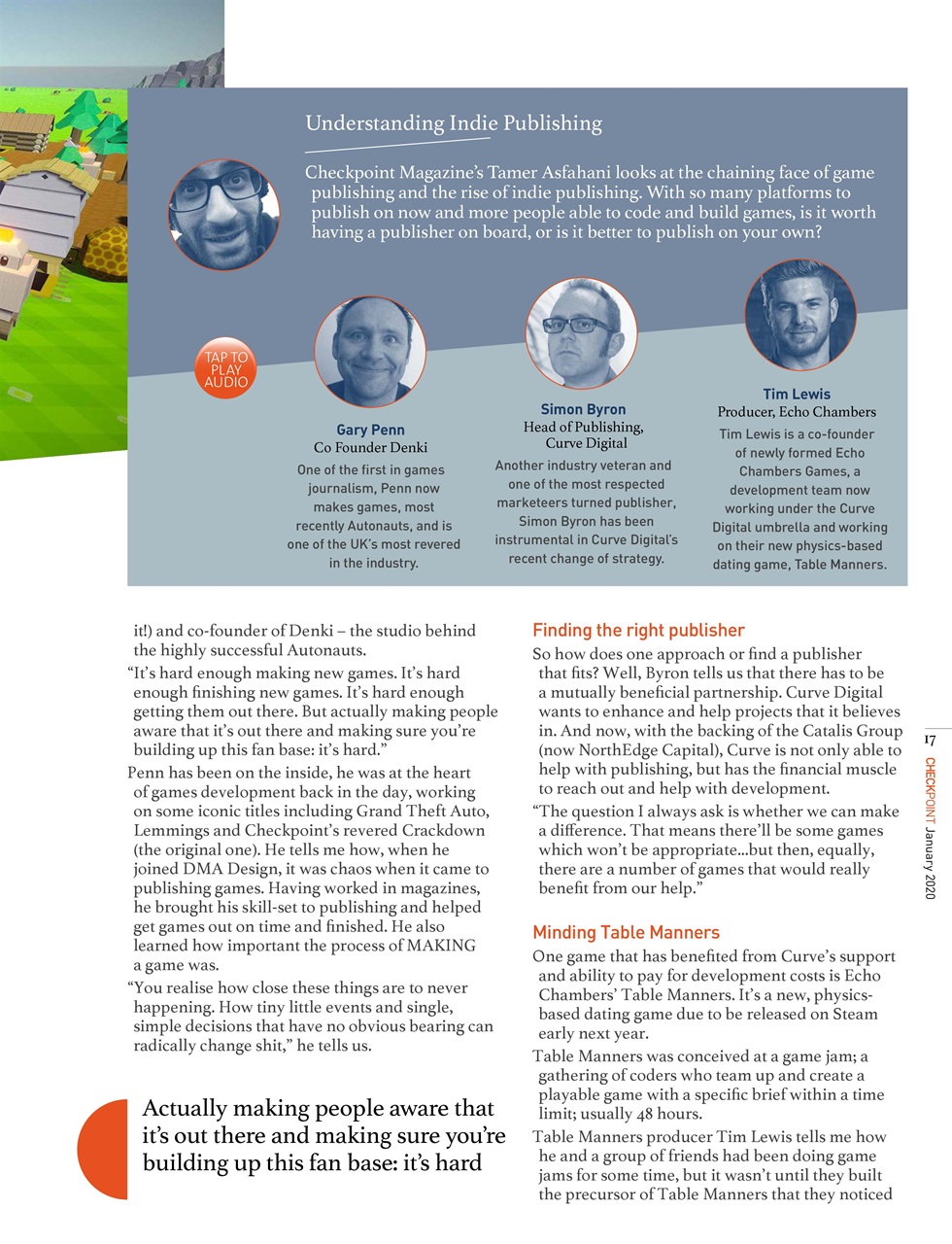 Checkpoint Magazine Preview Pages