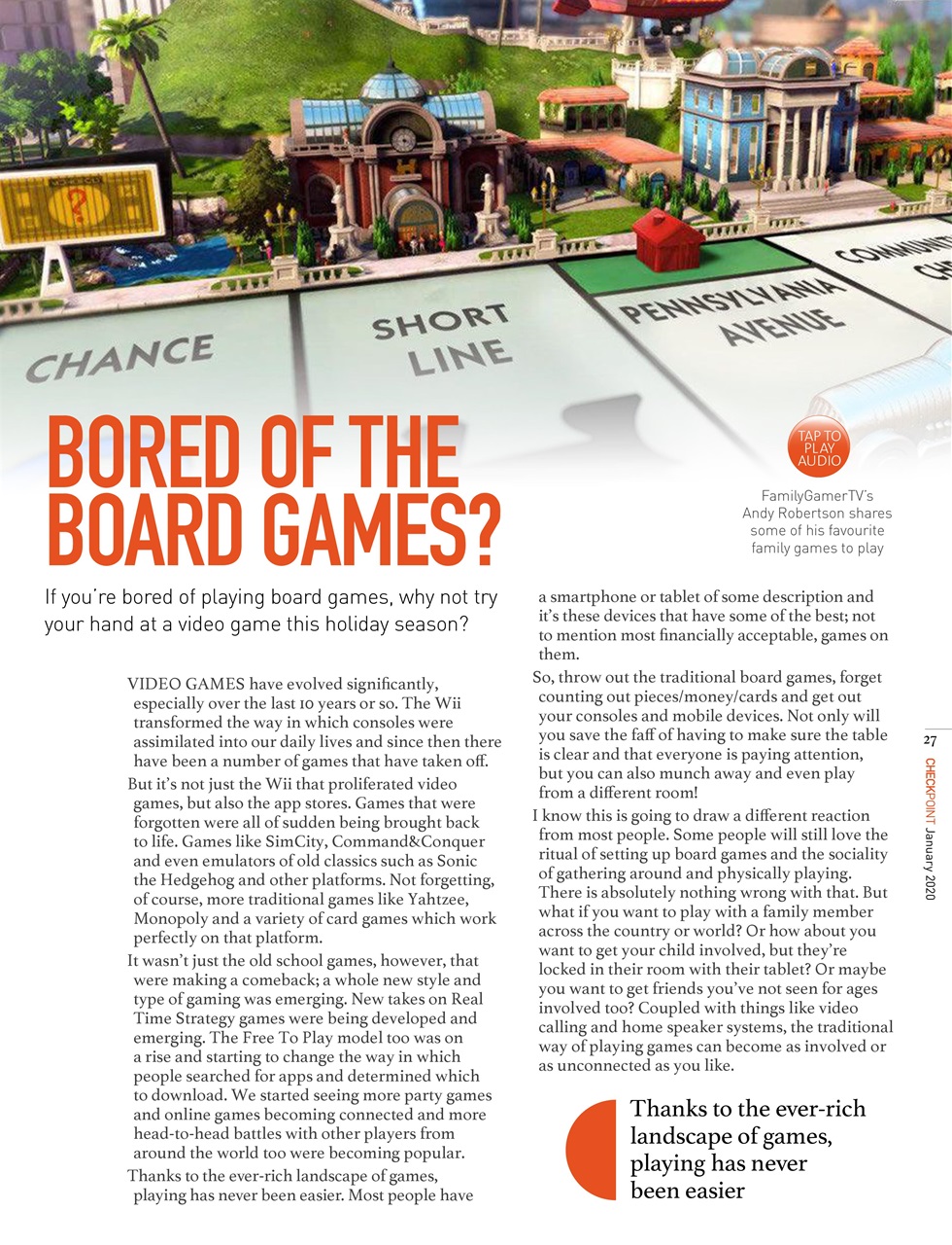 Checkpoint Magazine Preview Pages