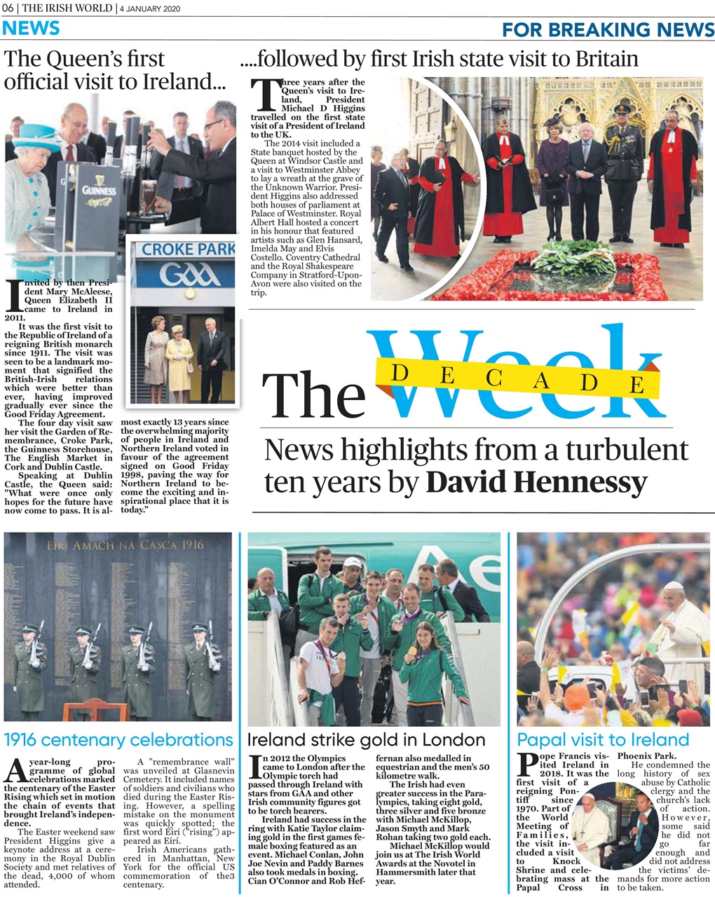 Irish World Preview Pages