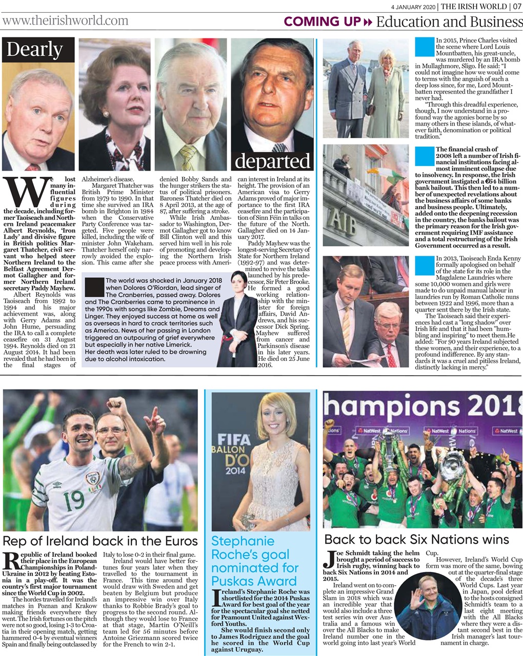 Irish World Preview Pages