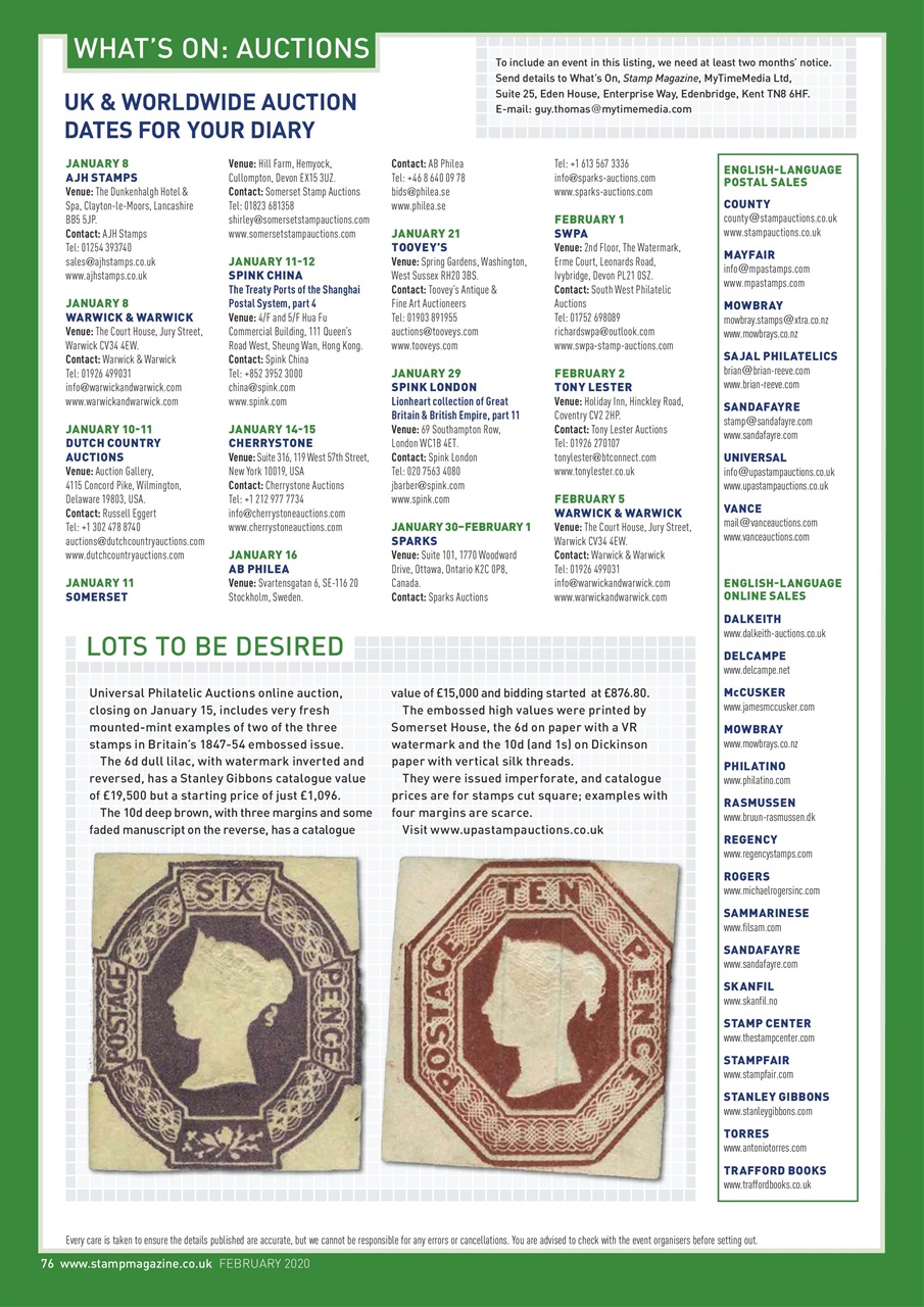 Stamp Magazine Preview Pages