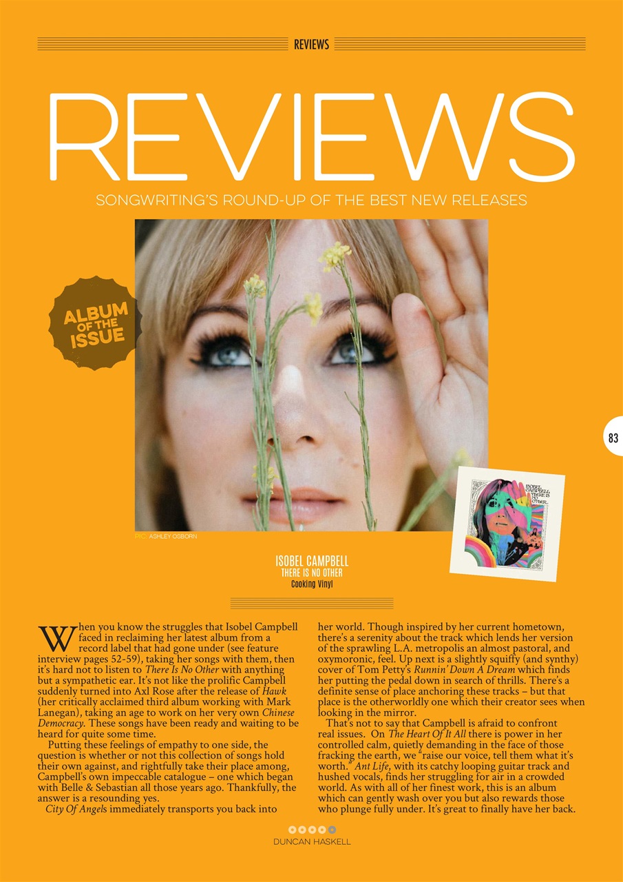 Songwriting Magazine Preview Pages