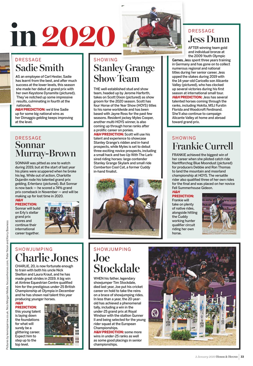 Horse & Hound Preview Pages