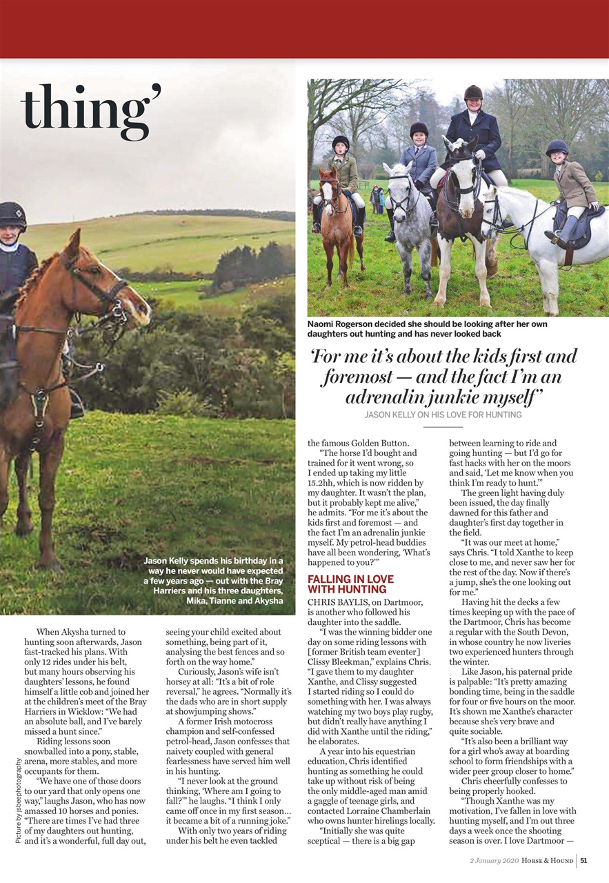Horse & Hound Preview Pages