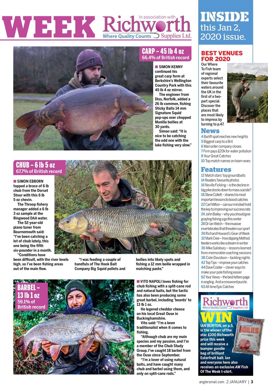 Anglers Mail Preview Pages