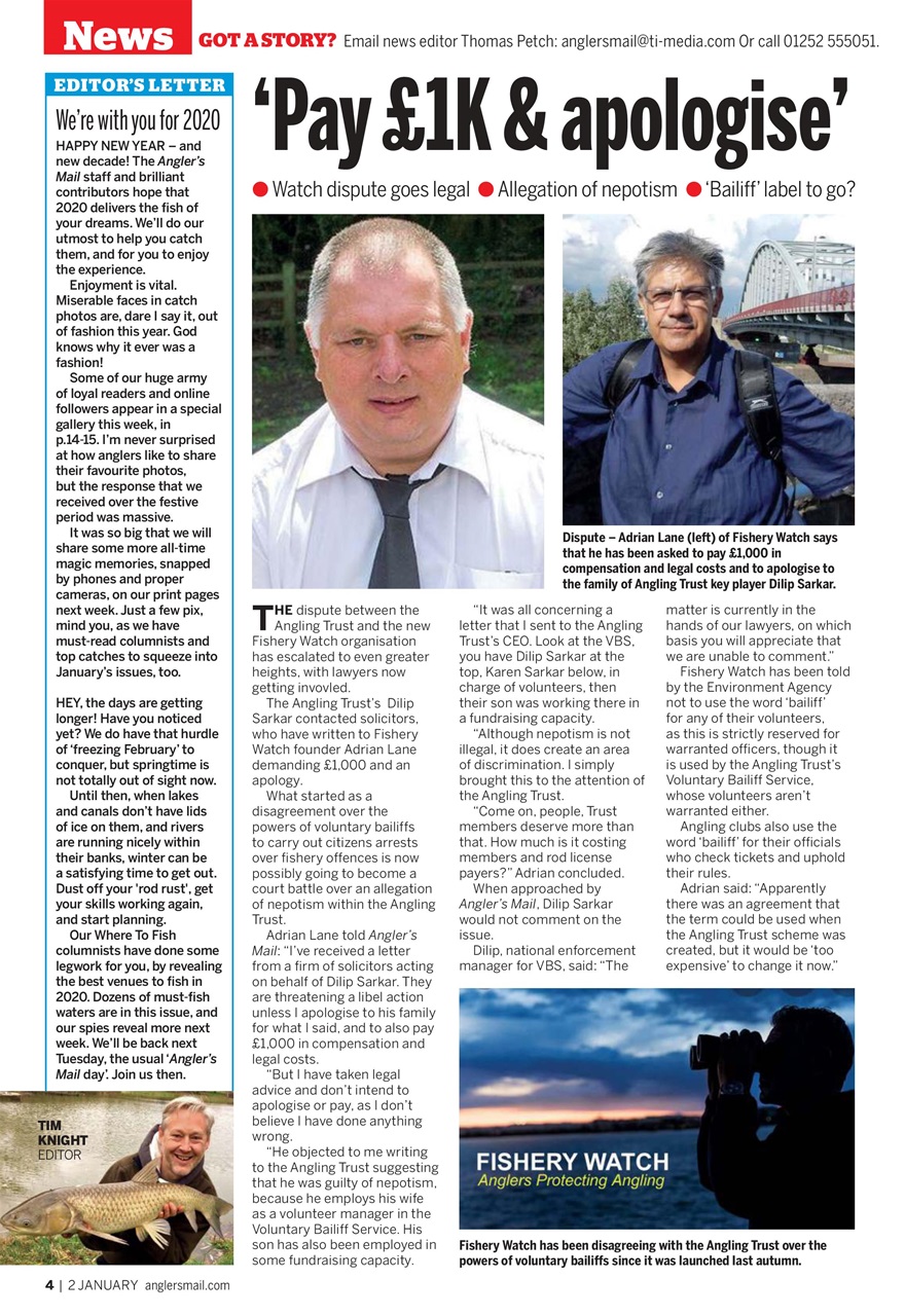 Anglers Mail Preview Pages