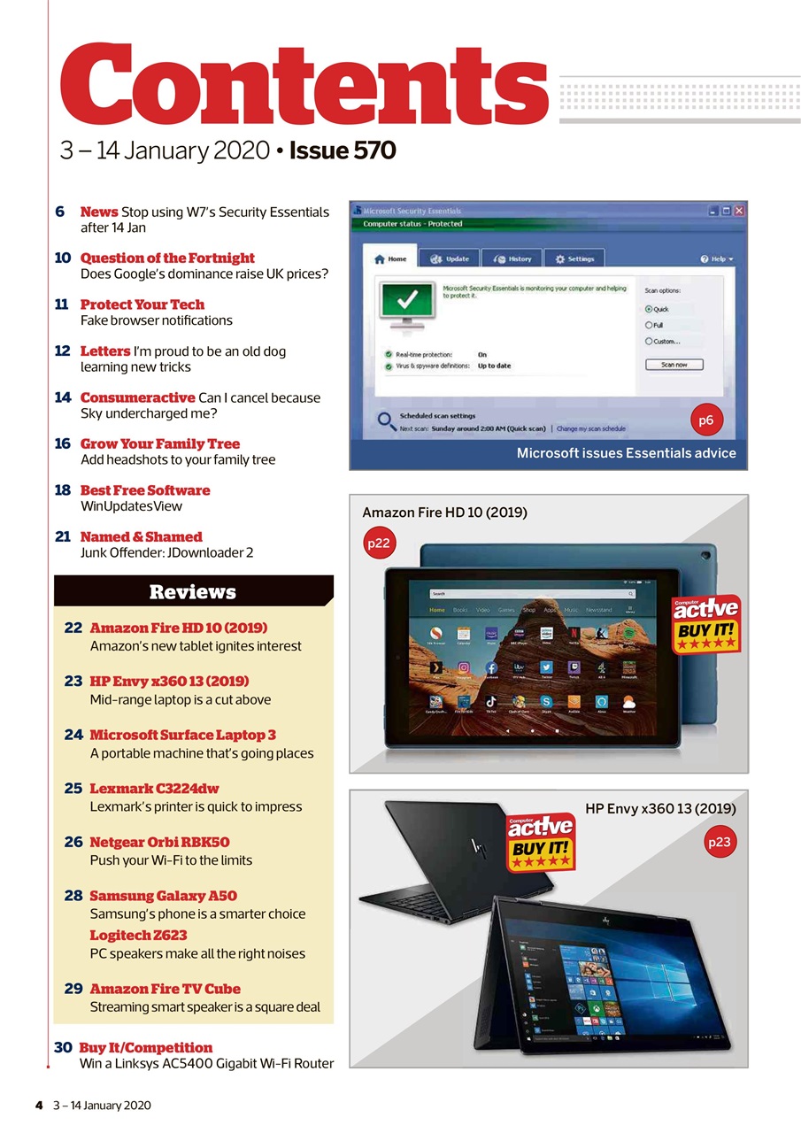 Computer Active Preview Pages