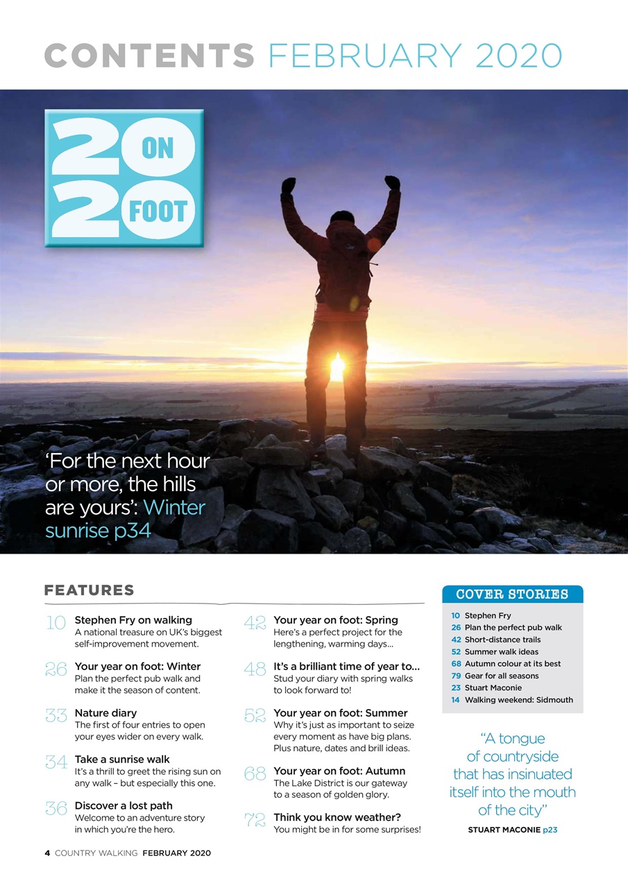 Country Walking Preview Pages