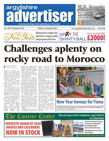 Argyllshire Advertiser issue 03/01/2019