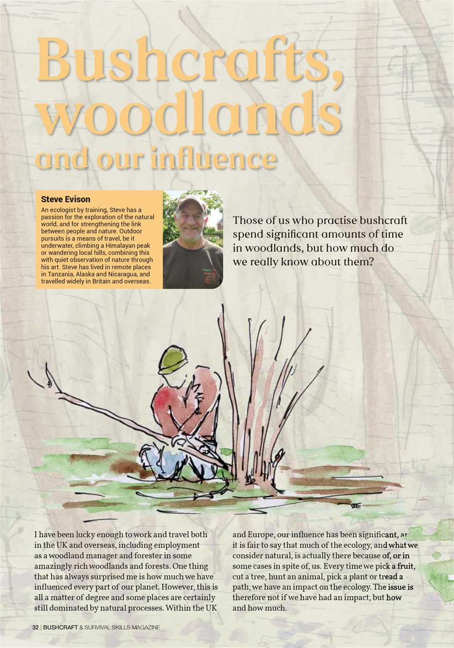 Bushcraft & Survival Skills Magazine Preview Pages