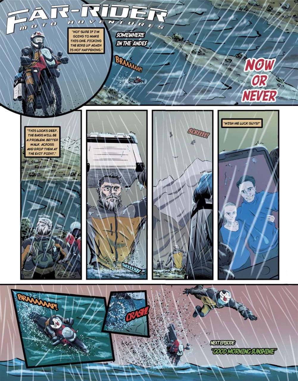 Adventure Motorcycle Preview Pages