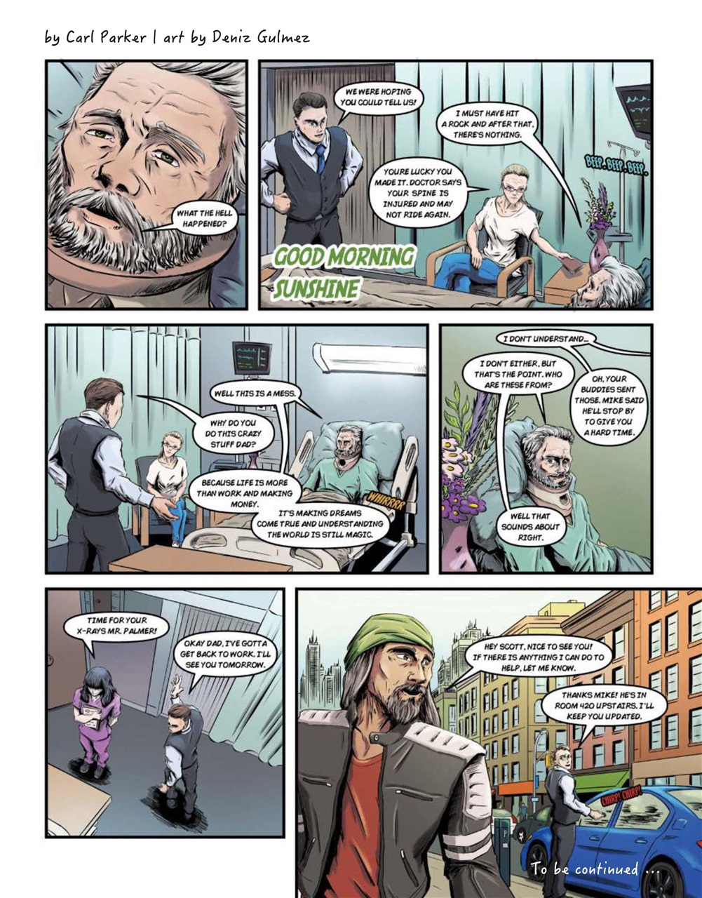 Adventure Motorcycle Preview Pages