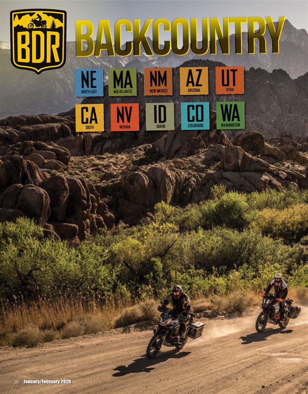 Adventure Motorcycle Preview Pages