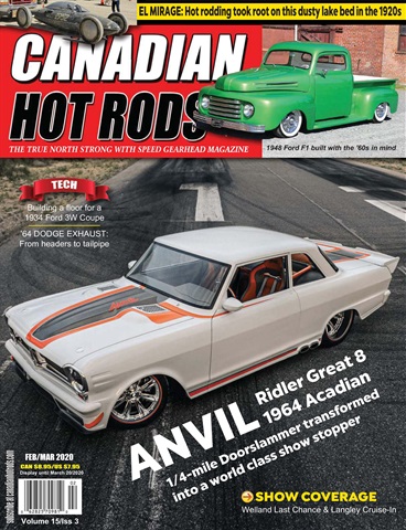 Canadian Hot Rods issue FEB/MARCH 2020