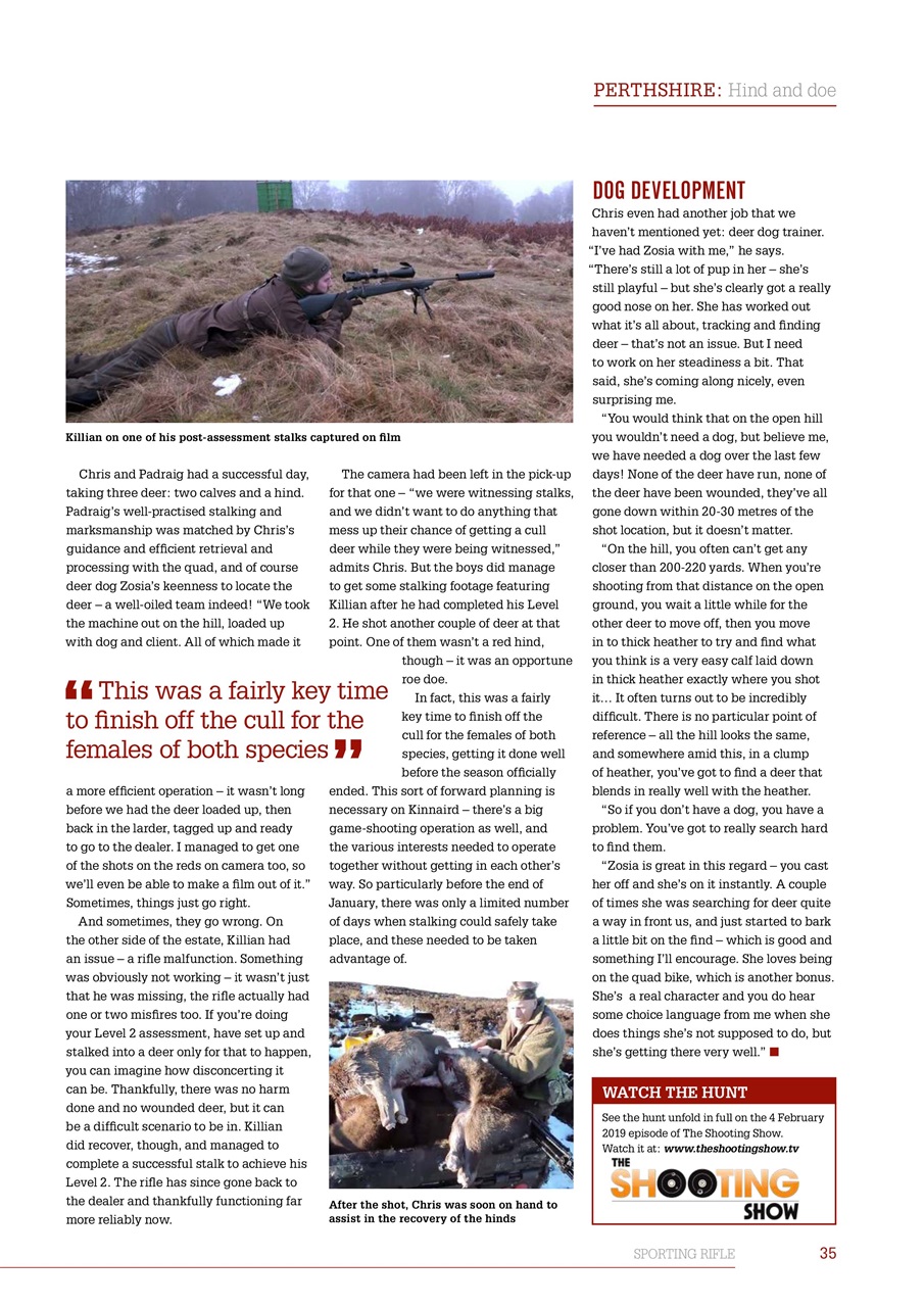 Sporting Rifle Preview Pages