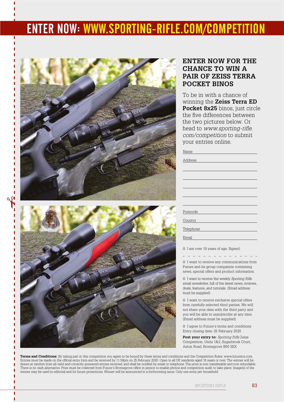 Sporting Rifle Preview Pages