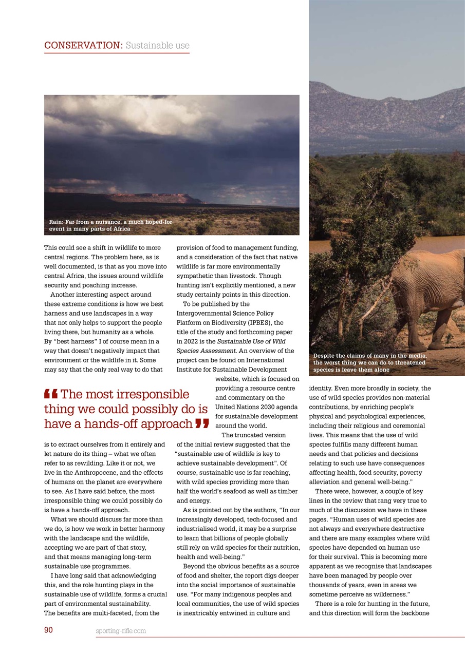 Sporting Rifle Preview Pages