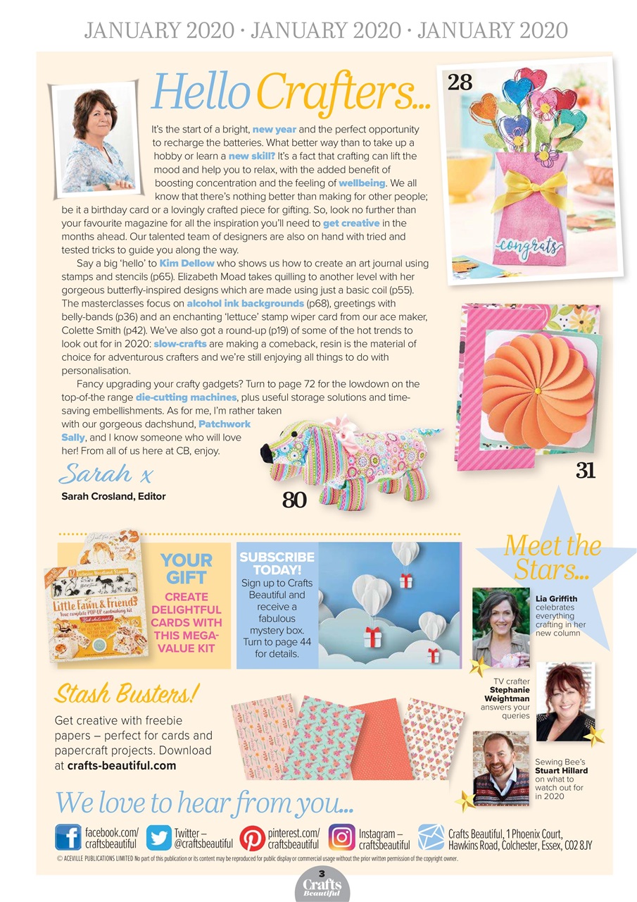 Crafts Beautiful Preview Pages