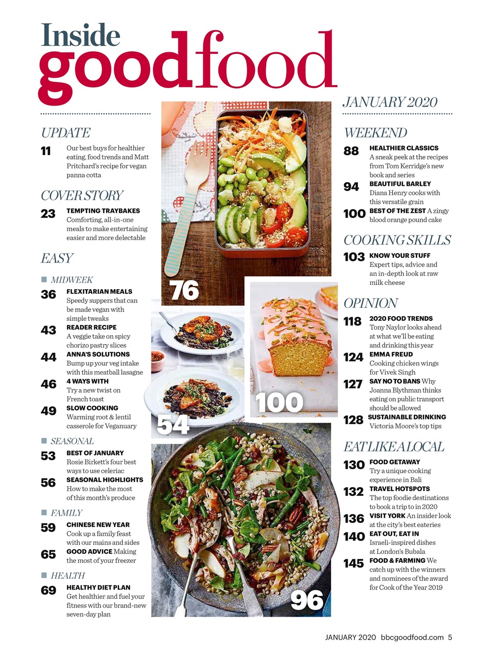 Good Food Magazine Preview Pages