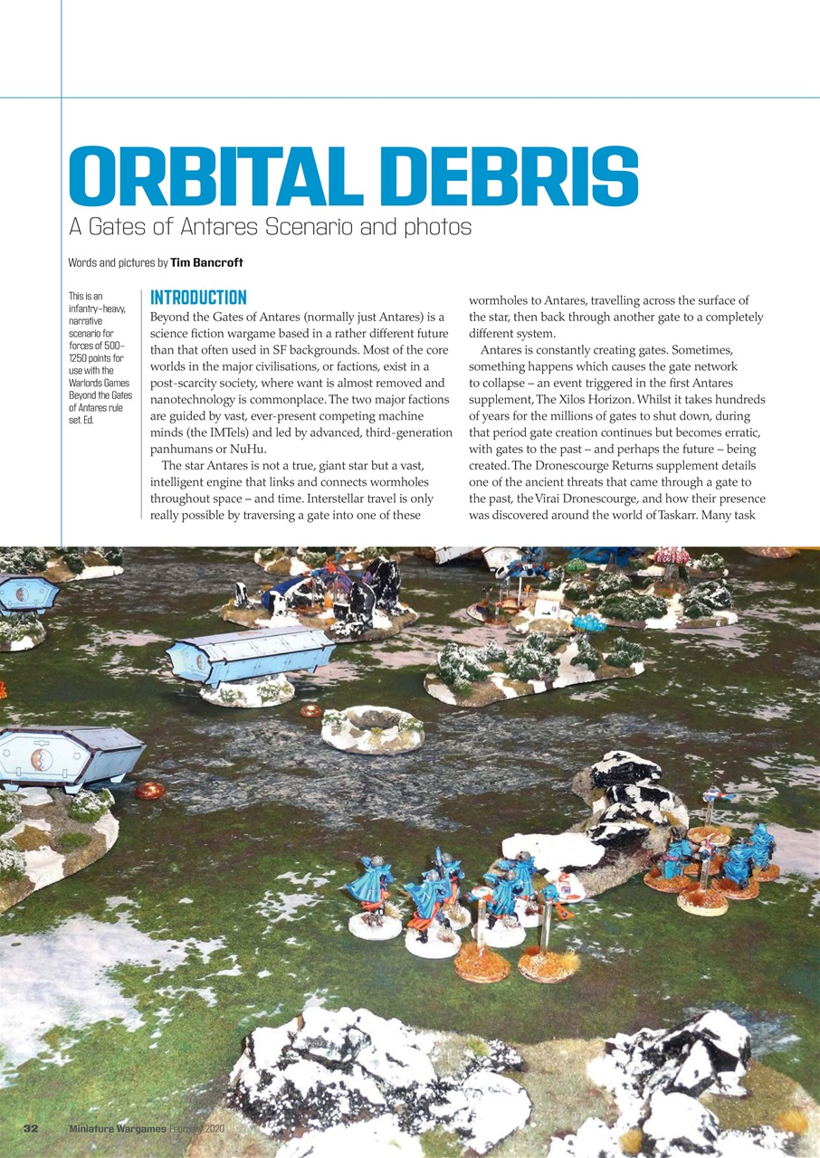 Miniature Wargames Preview Pages