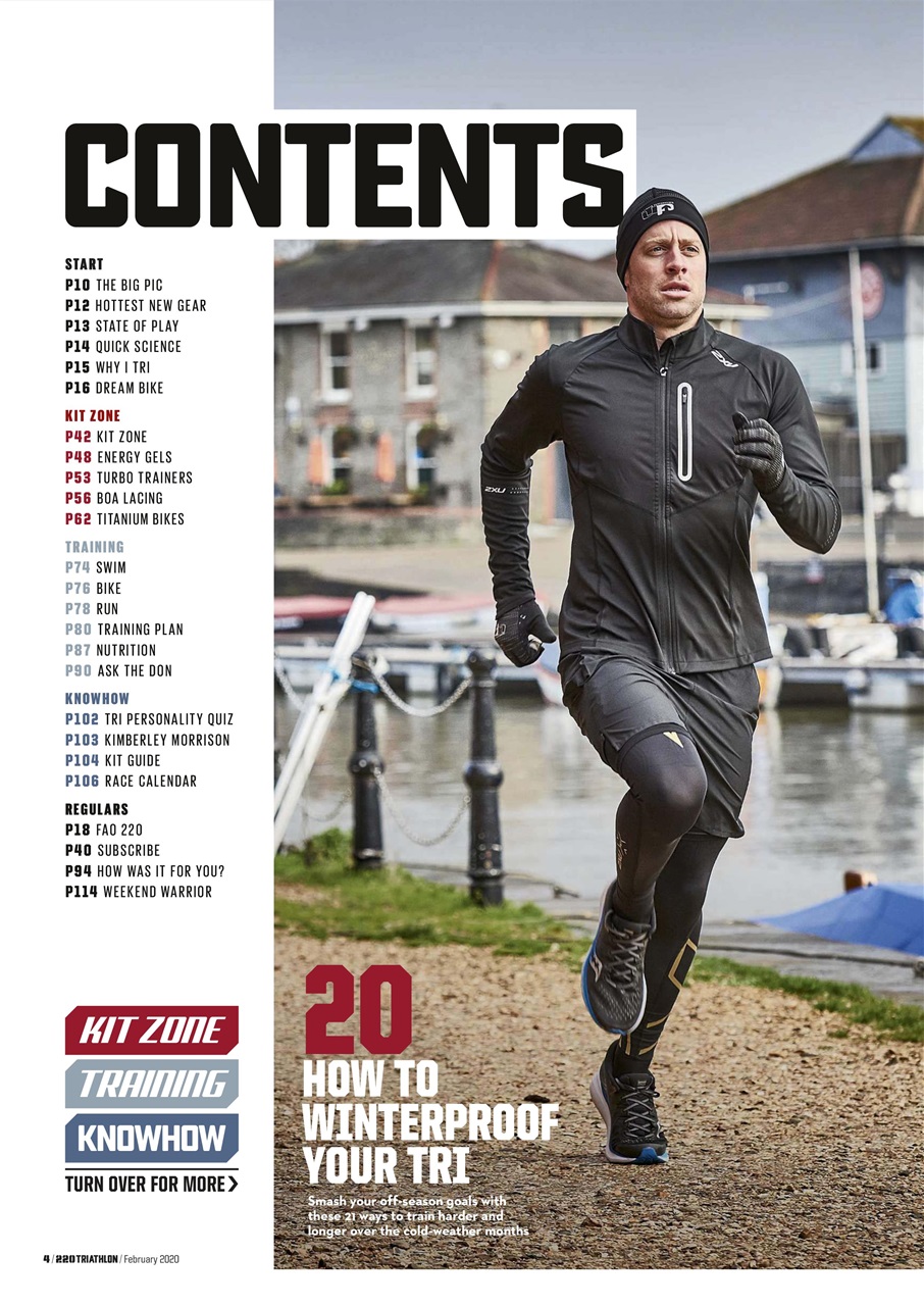 220 Triathlon Magazine Preview Pages
