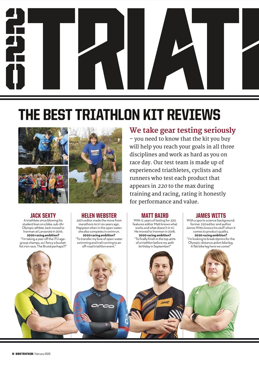220 Triathlon Magazine Preview Pages