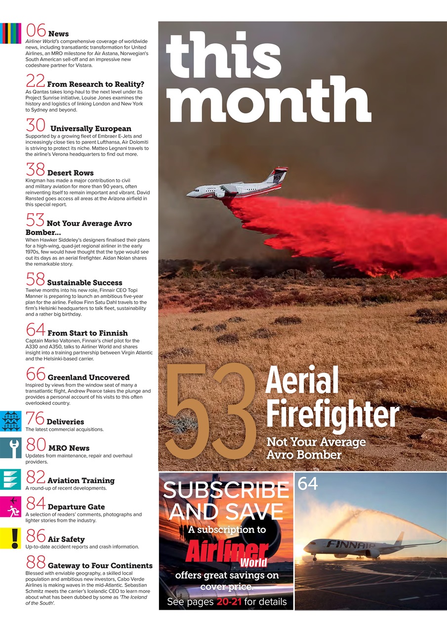 Airliner World Preview Pages