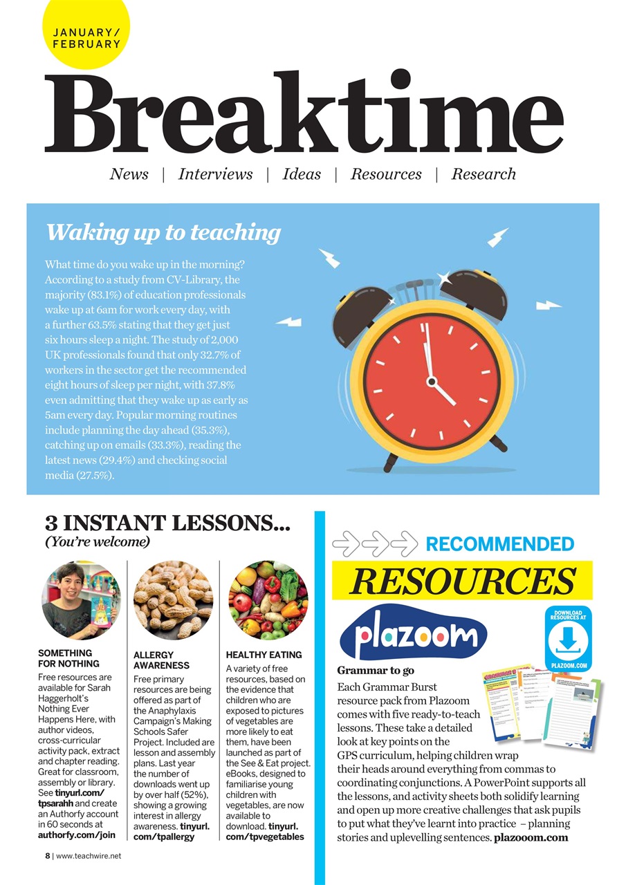 Teach Primary Preview Pages