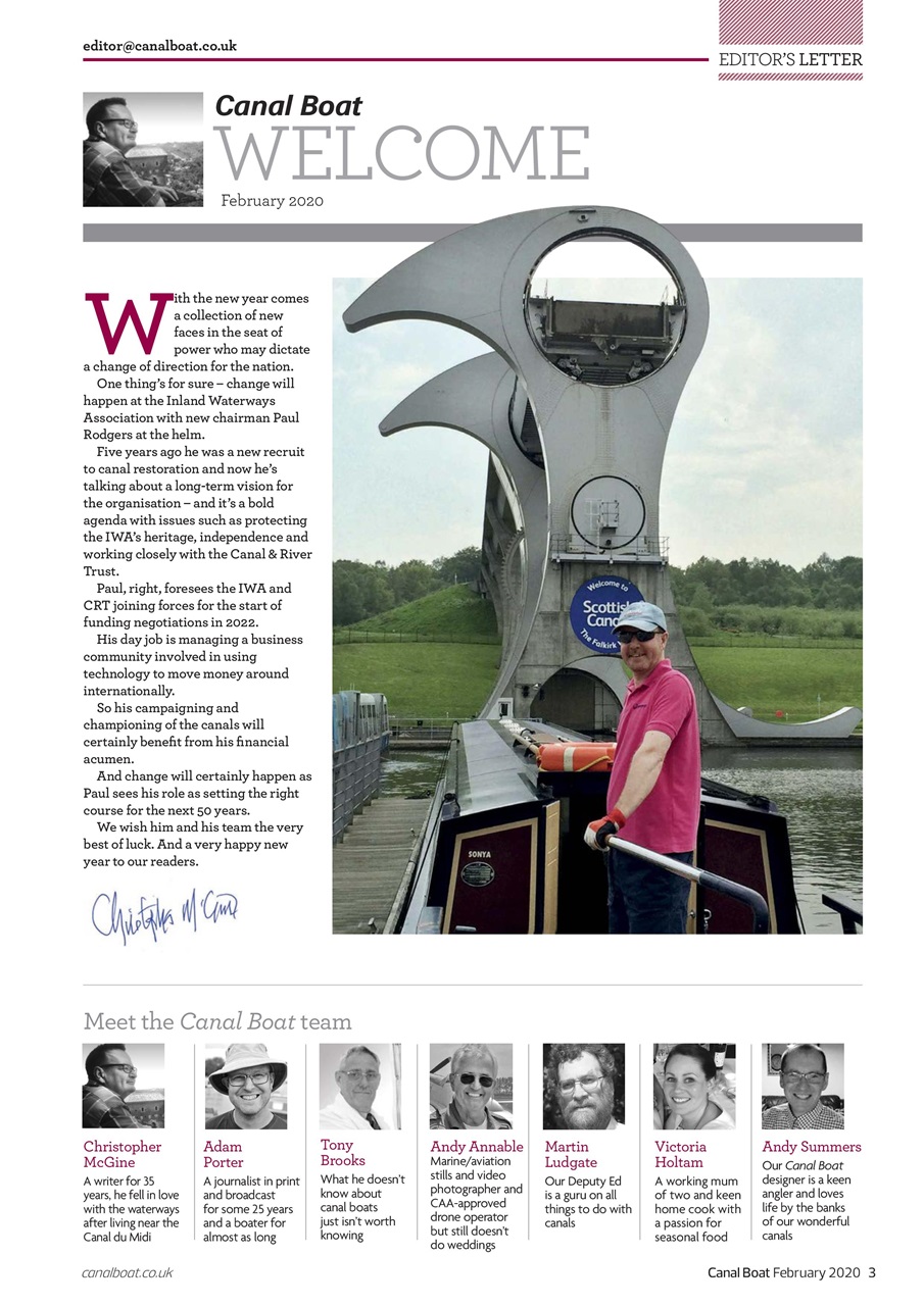 Canal Boat Preview Pages