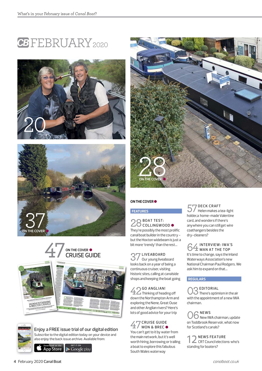 Canal Boat Preview Pages