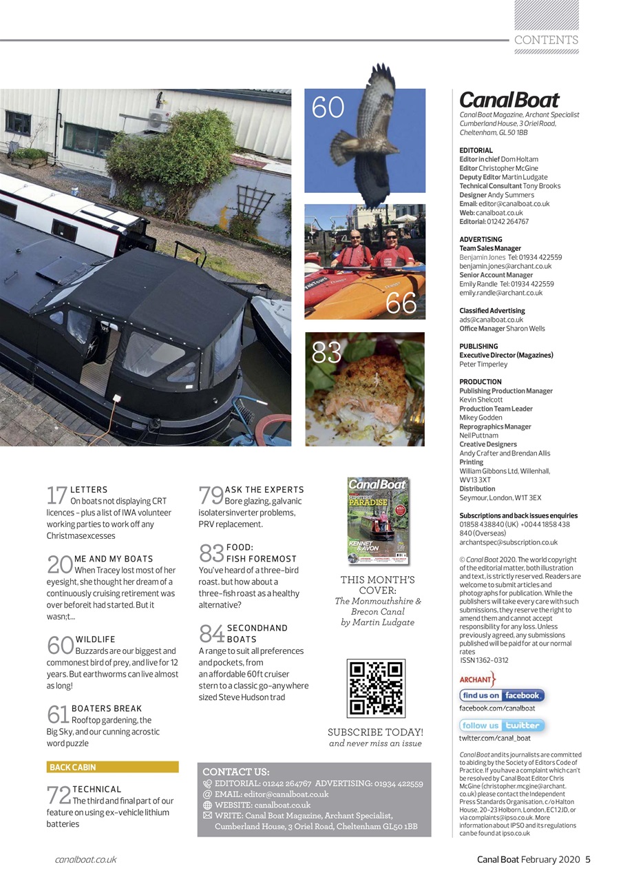 Canal Boat Preview Pages