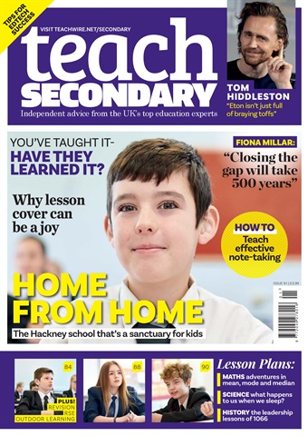 Teach Secondary issue V.9 No.1