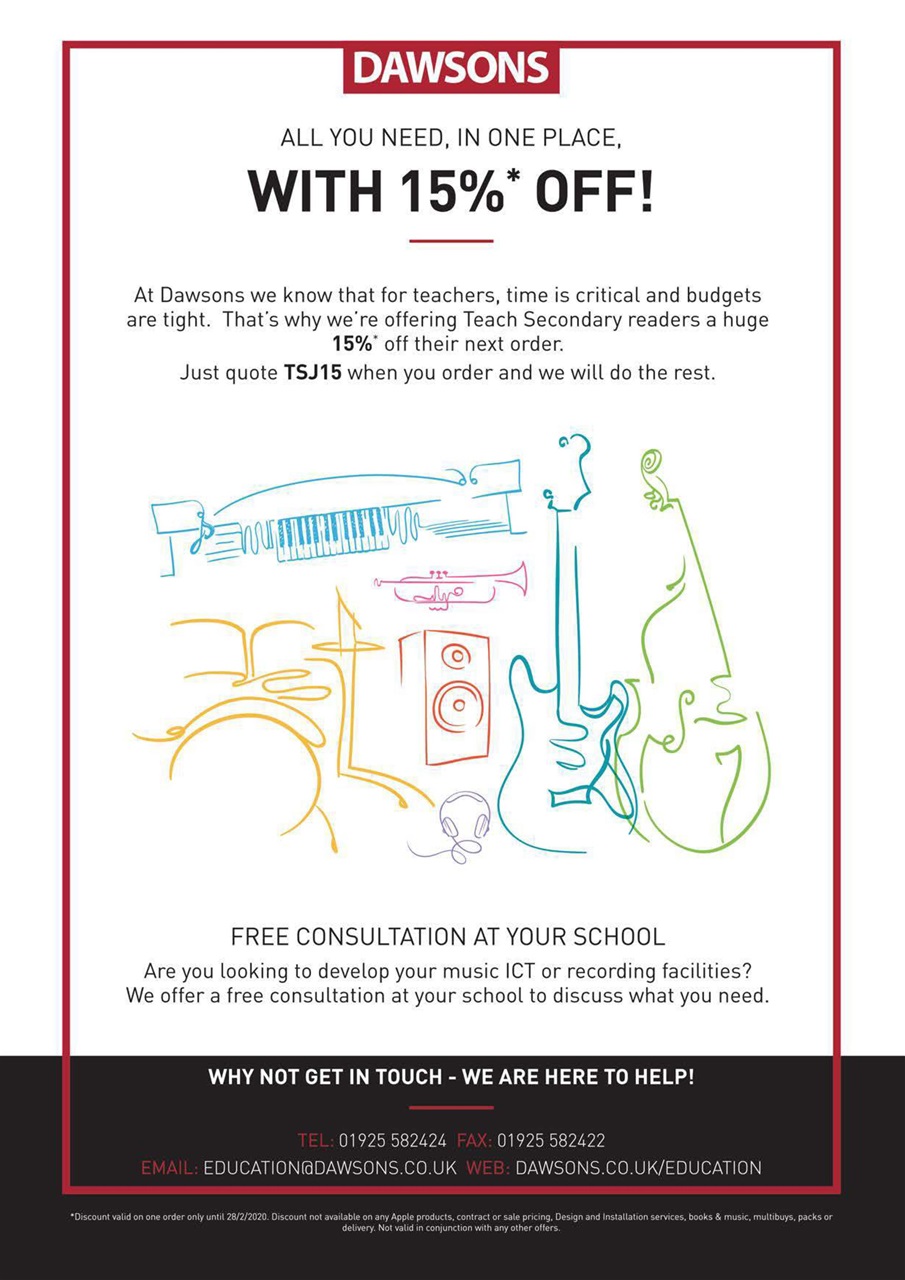 Teach Secondary Preview Pages