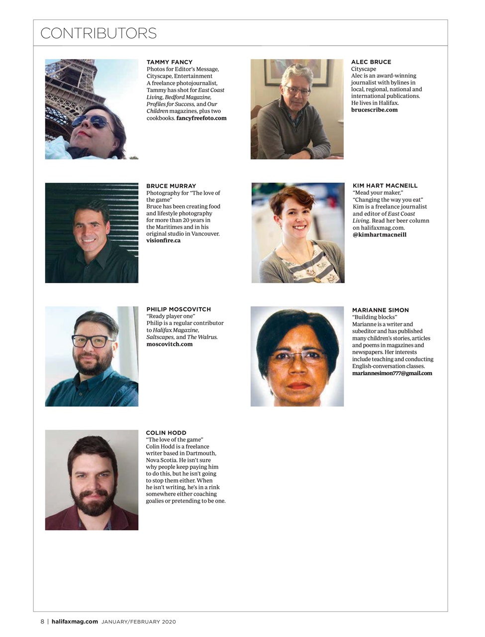 Halifax Magazine Preview Pages