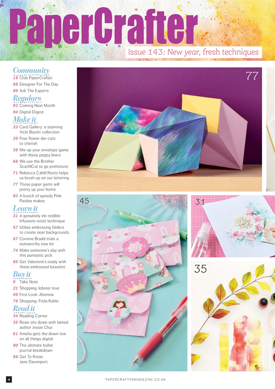 PaperCrafter Preview Pages